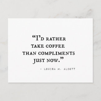 Little Women citeert Briefkaart