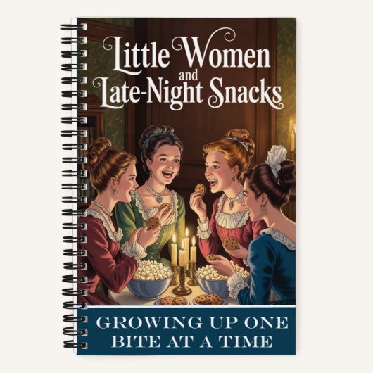 Little Women Funny Humor Notebook Notitieboek (Voorkant)