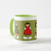 Little Women March Girls mok (Voorkant links)