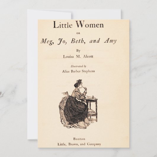 Little Women  Note Kaart (Voorkant)