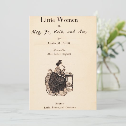 Little Women  Note Kaart (Staand voorkant)