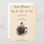 Little Women  Note Kaart (Voorkant / Achterkant)