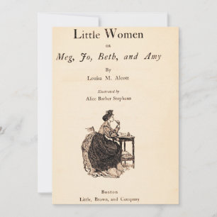 Little Women Note Kaart