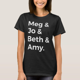 Little Women-personages I T-shirt