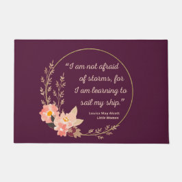 Little Women Quote I - Cute Style Deurmat