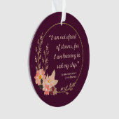 Little Women Quote I - Cute Style Ornament (voorkant)