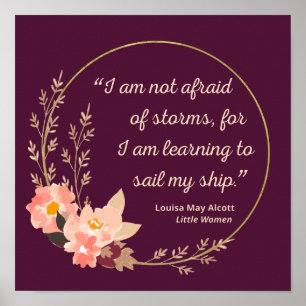 Little Women Quote I - Cute Style Poster