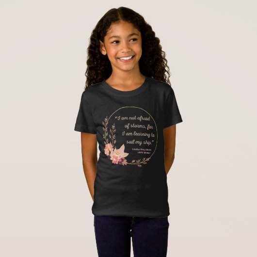 Little Women Quote I - Cute Style T-shirt (Voorkant volledig)