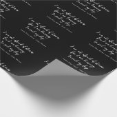 Little Women Quote I - Handschrijfstijl Cadeaupapier (Hoek)