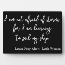Little Women Quote I - Handschrijfstijl