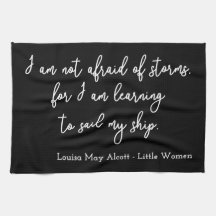 Little Women Quote I - Handschrijfstijl