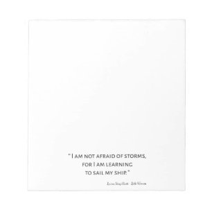 Little Women Quote I - Klassieke stijl Notitieblok