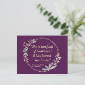 Little Women Quote II - Cute Style Briefkaart (Staand voorkant)