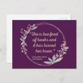 Little Women Quote II - Cute Style Briefkaart (Voorkant / Achterkant)