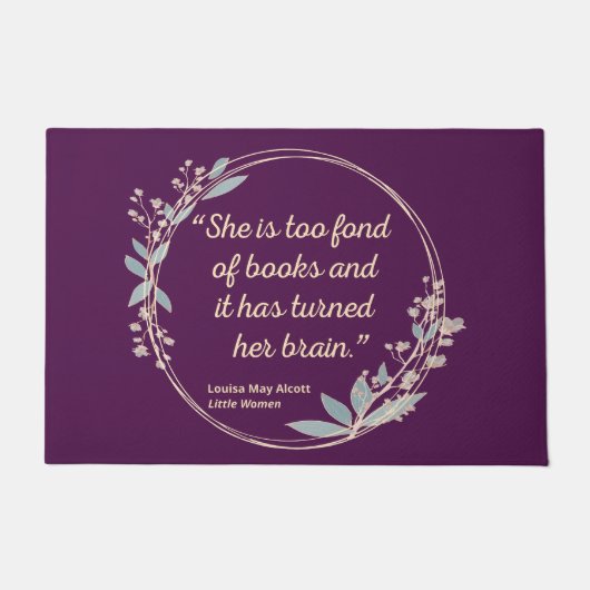 Little Women Quote II - Cute Style Deurmat (Voorkant)
