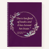 Little Women Quote II - Cute Style Notitieboek (Voorkant)