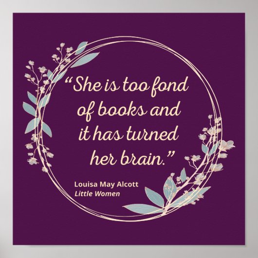 Little Women Quote II - Cute Style Poster (Voorkant)