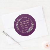 Little Women Quote II - Cute Style Ronde Sticker (Envelop)