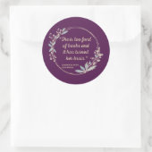 Little Women Quote II - Cute Style Ronde Sticker (Tas)