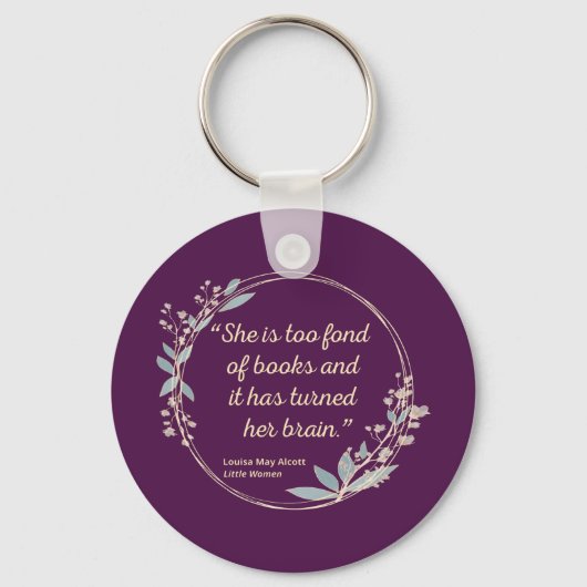 Little Women Quote II - Cute Style Sleutelhanger (Voorkant)