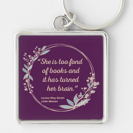 Little Women Quote II - Cute Style Sleutelhanger (Voorkant)
