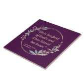 Little Women Quote II - Cute Style Tegeltje (Zijkant)