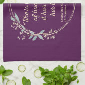 Little Women Quote II - Cute Style Theedoek (Gevouwen)