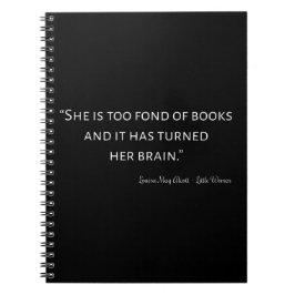 Little Women Quote II - klassieke stijl Notitieboek