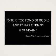 Little Women Quote II - klassieke stijl