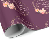 Little Women Quote IV - Schattigee stijl Cadeaupapier (Rol Hoek)