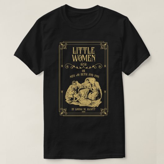 Little Women van Louisa M Alcott met de Marc T-shirt (Design voorkant)