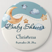 Little Wonders Celestial Moeder Wordt Ronde Button 6,0 Cm (Voorkant)