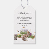 Little Wonders | Lentetuin Baby Shower Cadeaulabel (Voorkant)
