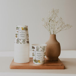 Little Wonders | Lentetuin Baby Shower Papieren Bekers
