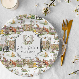 Little Wonders | Lentetuin Baby Shower Papieren Bordje