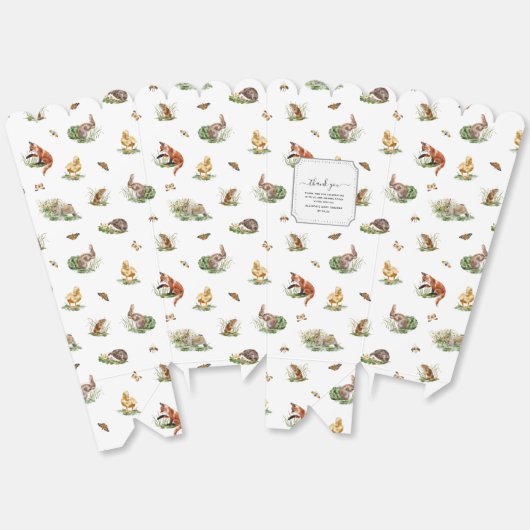 Little Wonders | Spring Garden Baby shower Bedankdoosjes (Ongevouwen)