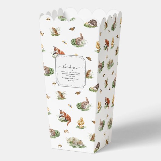 Little Wonders | Spring Garden Baby shower Bedankdoosjes (Voorkant)