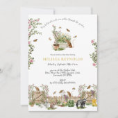 Little Wonders | Spring Garden Baby shower Kaart (Voorkant)