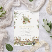 Little Wonders | Spring Garden Baby shower Kaart