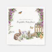 Little Wonders | Spring Garden Baby shower Servet (Voorkant)