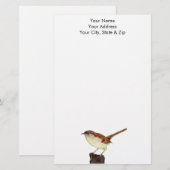 Little Wren Briefpapier (Voorkant / Achterkant)