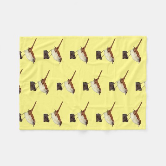 Little Wren Fleece Deken (Voorkant (Horizontaal))