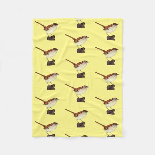 Little Wren Fleece Deken (Voorkant)