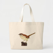 Little Wren Grote Tote Bag (Voorkant)