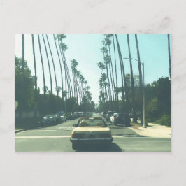 Little Yellow Car Feestdagenkaart