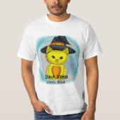 Little Yellow Cat Witch aangepaste T-shirts (Voorkant)