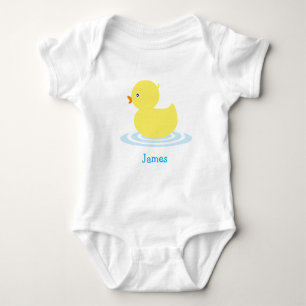 Little Yellow Duck Persoonlijke Baby Bodysuit