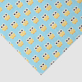 "Little Yellow Owl" Tissuepapier (Detail)