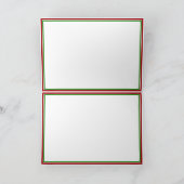 Little Yellow Pony kerstversiering Feestdagen Kaart (Binnen)