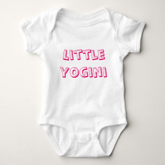 Little Yogini - Baby Yoga Clothes (organic) Romper (Voorkant)